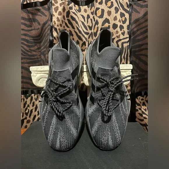 Adidas NMD S1 Tiger Stripe Black Sz 10.5 - Picture 4 of 6